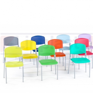 Cadeiras Empilháveis Infantil Resina Comfort